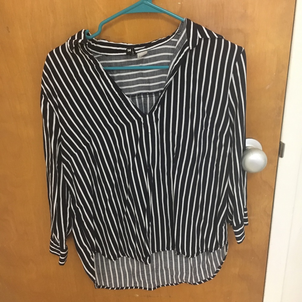 H&M Divided Striped Top